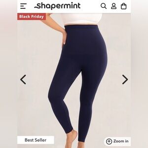 NWT Shapermint Leggings Seamless Comfort Mid Waist Shaping